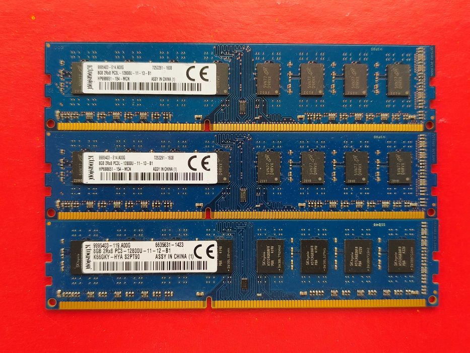 Kingston 8GB DDR3 1600 PC3-12800