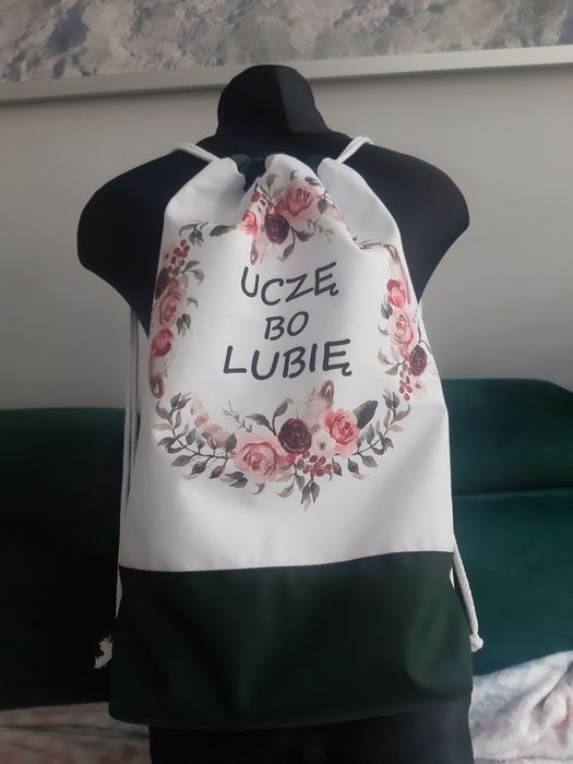 Nowy worek workoplecak prezent na Dzień Nauczyciela