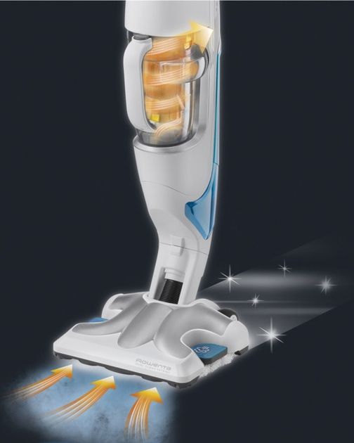 Бу Пилосос-пароочищувач ROWENTA 2-в-1 Clean&Steam RY7557WH