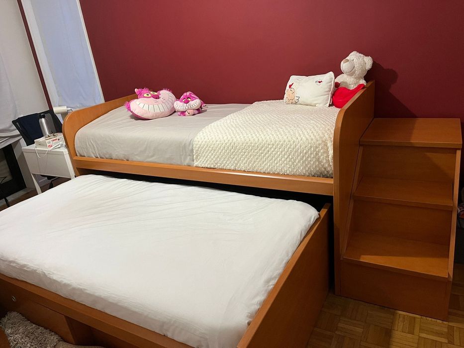 Mobília de quarto cama dupla