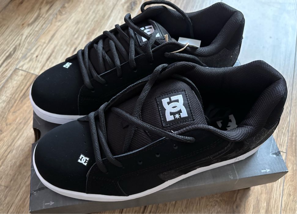 Buty DC Shoes NET | Rozmiar 44 (28.5 cm) | Black/Armor | Nowe