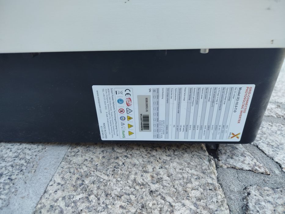 Inversor Solar Solax Power X3 – 350 €