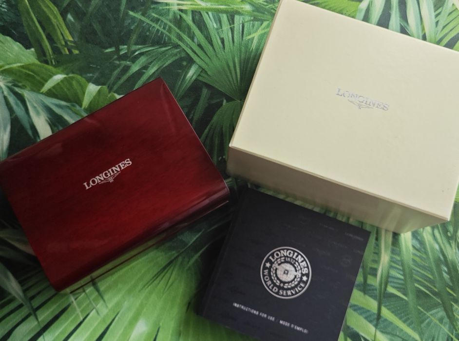 Longines nowe oryginalne pudełko na zegarek kartonik książeczka instrukcja obsługi rolka opakowanie box etui podróżne serwisowe hydroconquest flagship