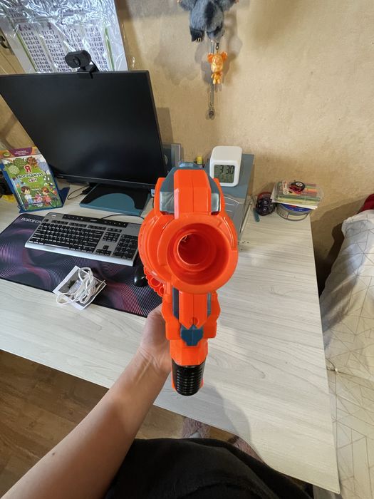Бластер Кулемет Нерф Nerf Elite 2.0 Автомат Пулемёт детский пистолет