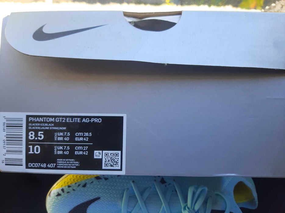 nike PHANTOM GT2 ELITE AG-PRO tamanho 42
