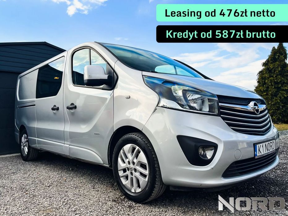 Opel Vivaro L2H1 Elegance  *Bezwypadkowy, FV23%, L2H1, Elegance, Kredytowanie/Leasing, gwarancja!