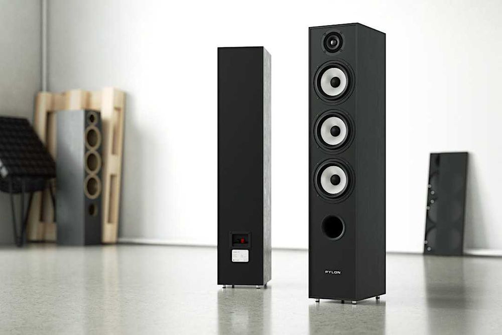 Kolumny podłogowe Pylon Audio Pearl 27 + maskownice + kolce Sklep W-wa