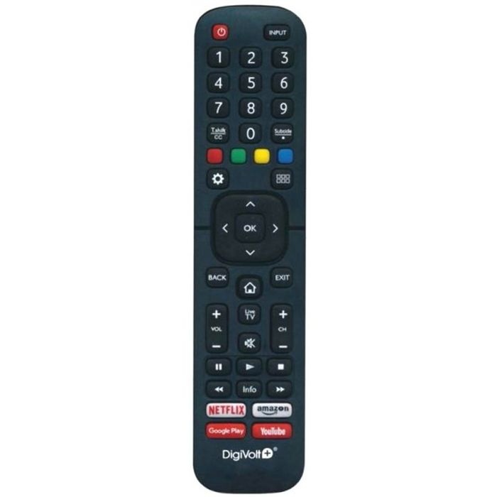 Universal Remote Control for TVs, DTT, Satellite (Set-Top Box), Audio, DVD, etc.64284342583298122