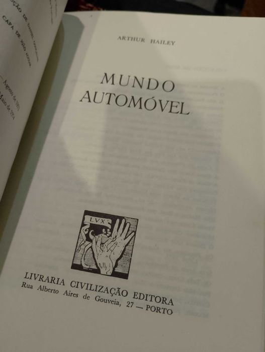 Mundo Automóvel 1974 Arthur Hailey