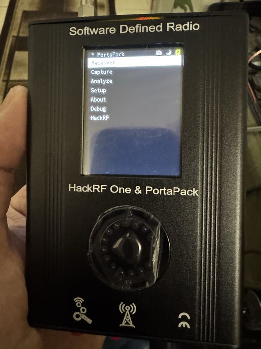 Прилад HackRF One & PortaPack