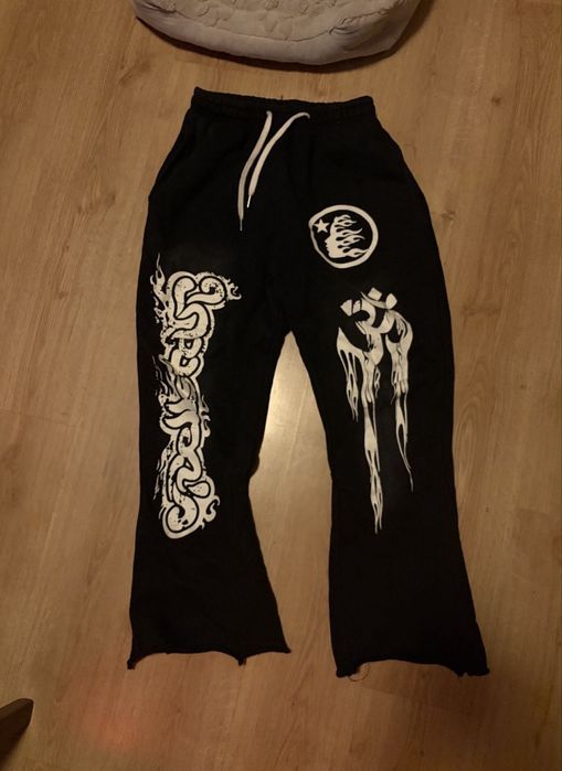 Dresy Hellstar sweatpants czarne black