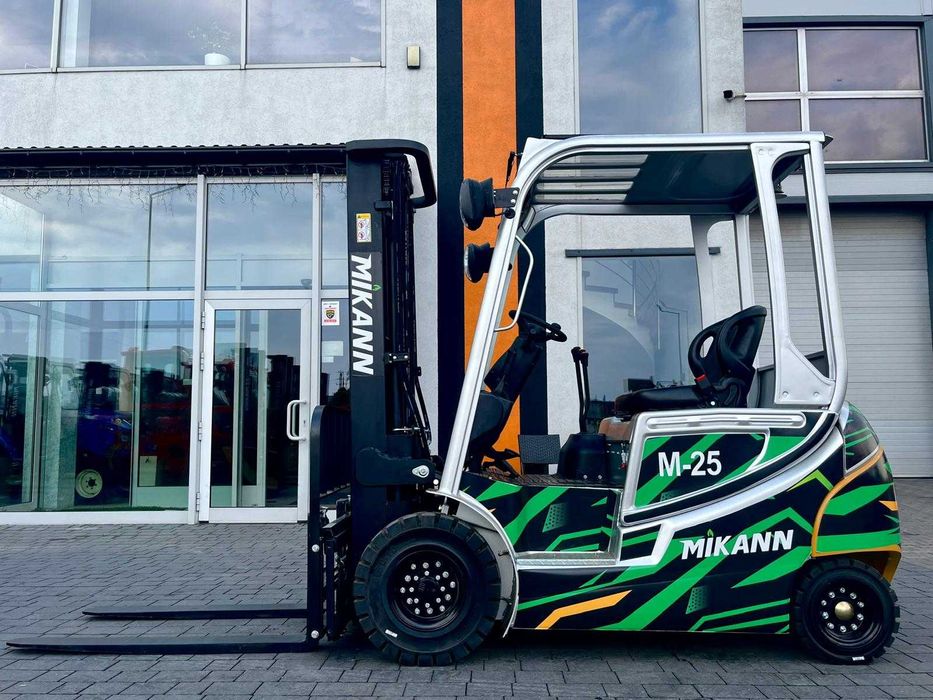 Wózek Widłowy Elektryczny 2,5T MIKANN, Maszt 4.5m,Triplex, Japan Trak
