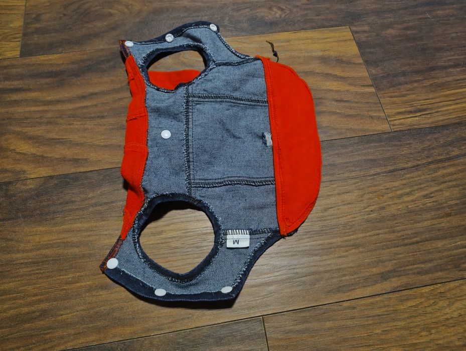 Kamizelka jeansowa dla psa lub kota