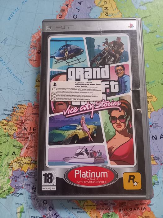 Gra Sony psp GTA vice city stories