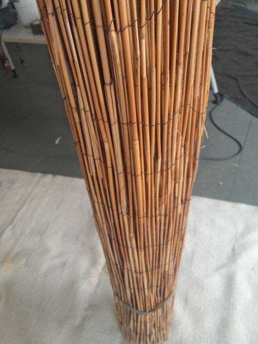 Caniço de bambu fino 5 mtr x 1,50mtr