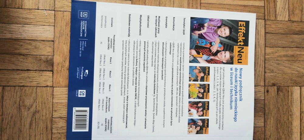 Effect neu 1 jezyk niemiecki nowa klasa 1 liceum technikum