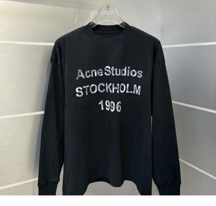 Черный Лонг Acne studios