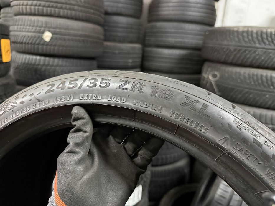 2xContinental 245 35r19., 2023 6.2mm