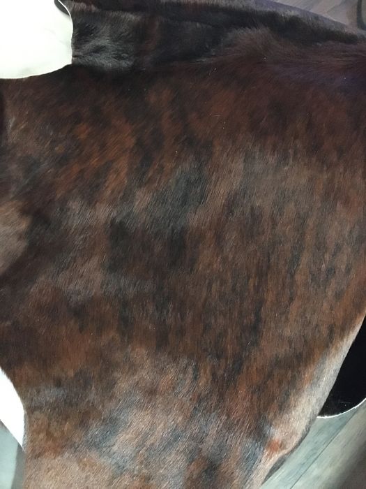 Nowy skorzany dywan 140x200