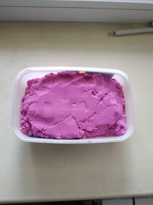 Кинетический песок (или умный песок).