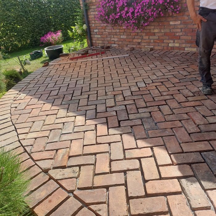 Płytki z cegły podłogowe, p0dstawa cegly