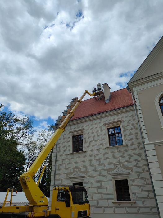 Usługi podnośnikiem koszowym zwyżka podnośnik koszowy wynajem 16-26m