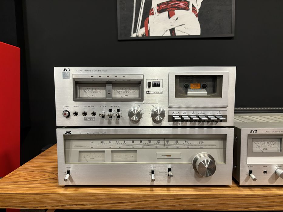 Zestaw audio JVC - JA-S55 , KD-10 , JT-V22