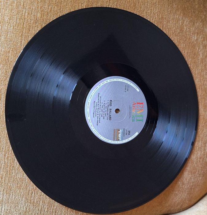 Vini LP -  Russ Ballard, 1984