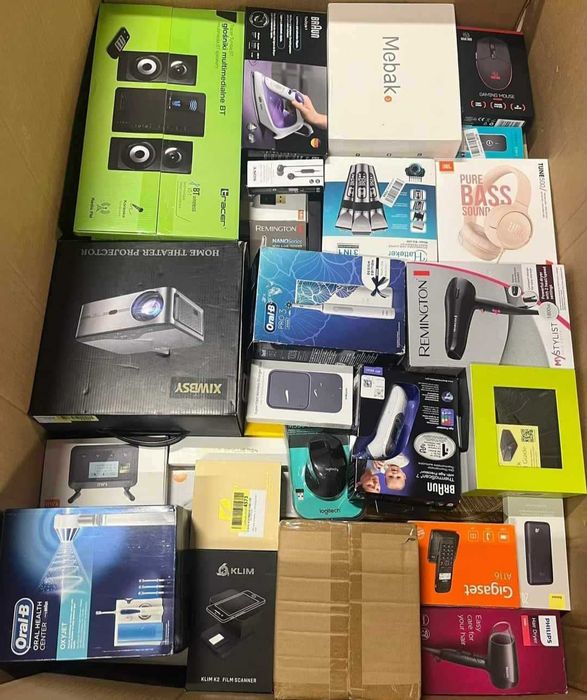 Palety Amazon Zwroty Stocki Mix Palet Elektronika Nieodebrane Paczki