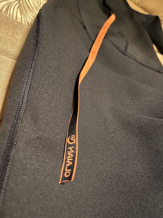 Fato de Surf 100 Neopreno 2/2 mm Mulher Azul Marinho fecho traseiro