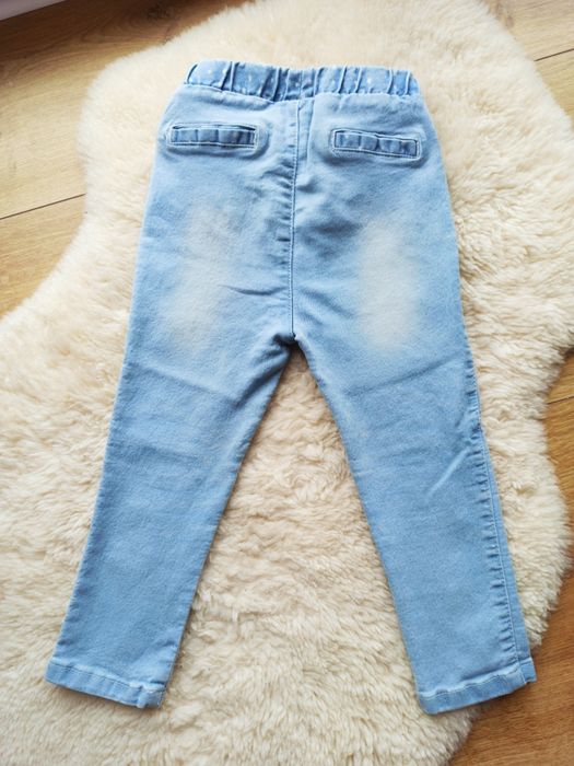 Spodnie jeansy 98