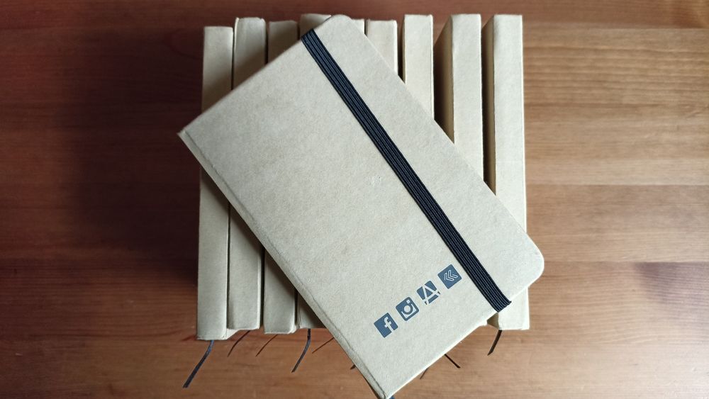 Komplet, nowe, mały notes, 12 sztuk