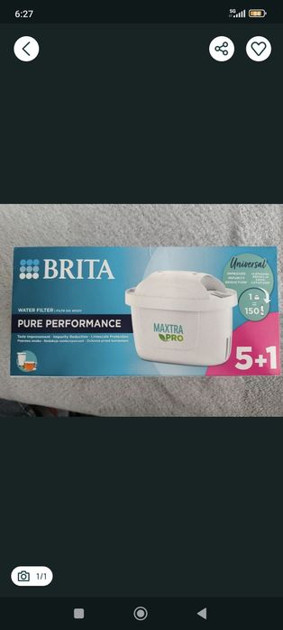 Filtr do wody Brita 6 sztuk