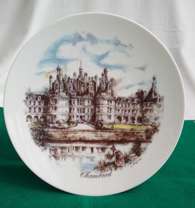 Prato porcelana fina de Limoges