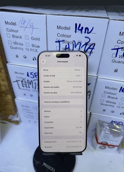 iPhone 16 pro max com garantia