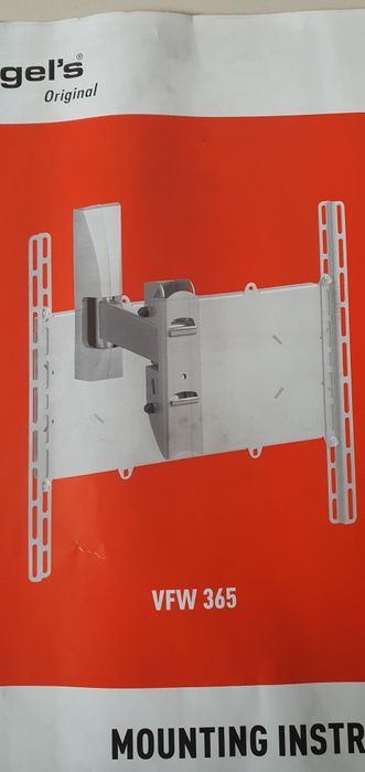 Uchwyt ścienny Vogels VFW 365  do tv LCD/plazmy 26-60 cali