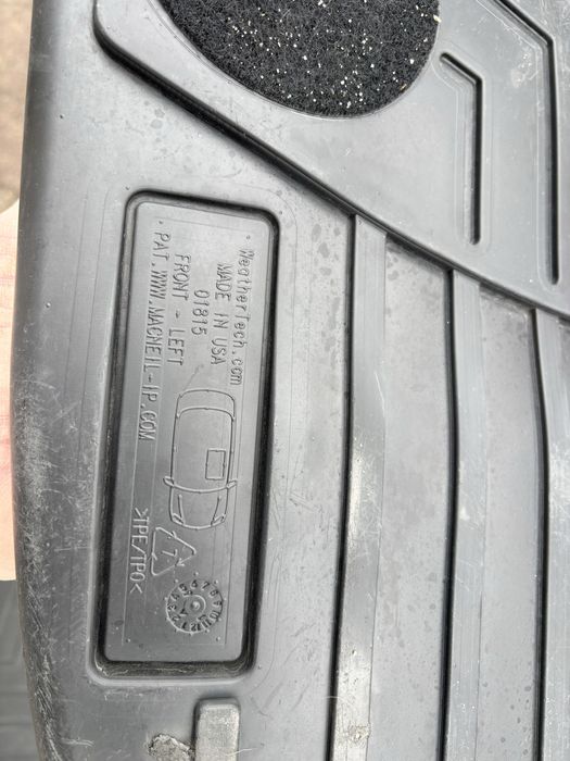 Автокилимки-коврики резинові Tesla model S Wether Tech