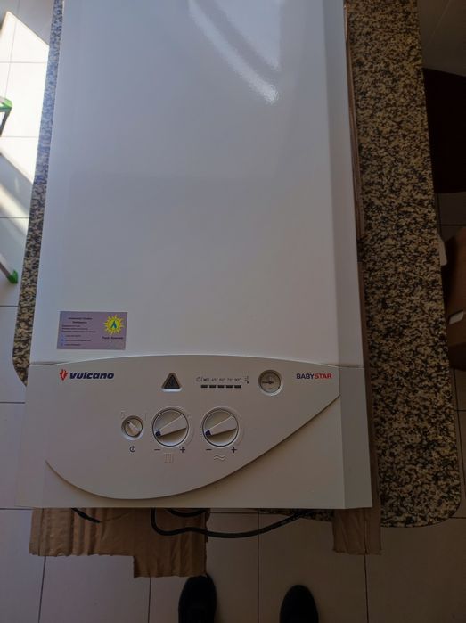 Caldeira Vulcano a gás natural