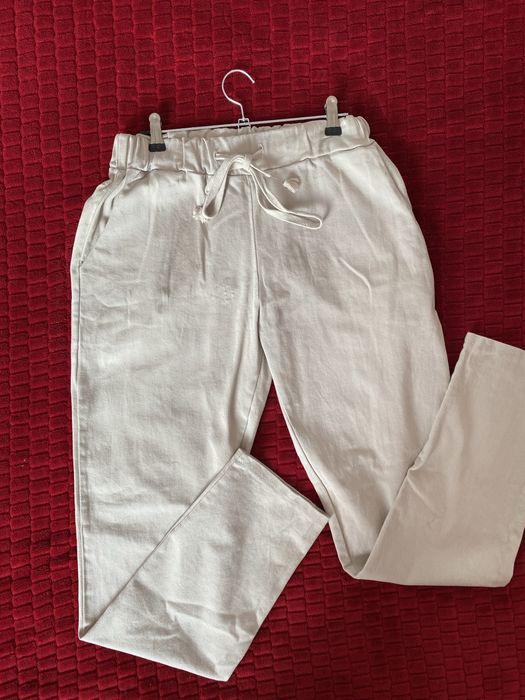 Штани жіночі світлі