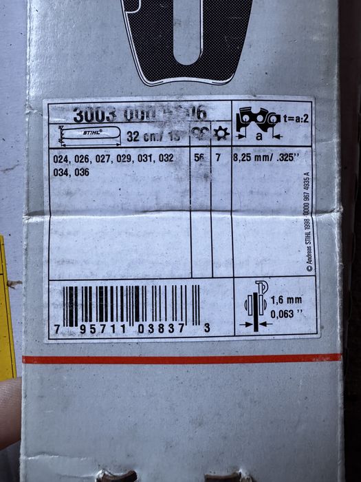 Prowadnice stihl