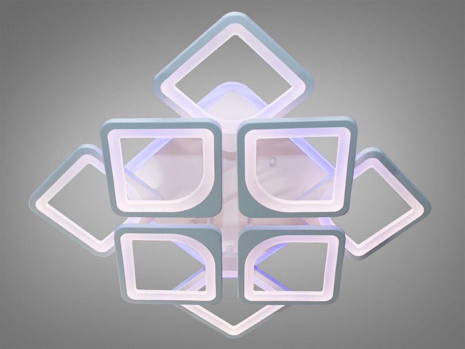 Світлодіодна LED люстра 130W з диммером і підсвіткою