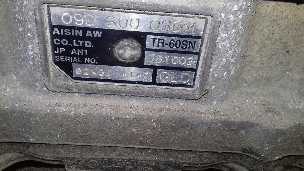 CAIXA DE VELOCIDADES VOLKSWAGEN TOUAREG 7LA REF. GLD