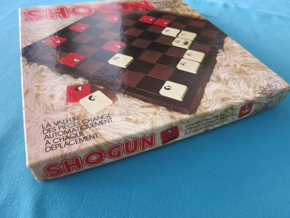 SHOGUN Jogo Antigo de Estratégia - marca Club Nathan, 1979