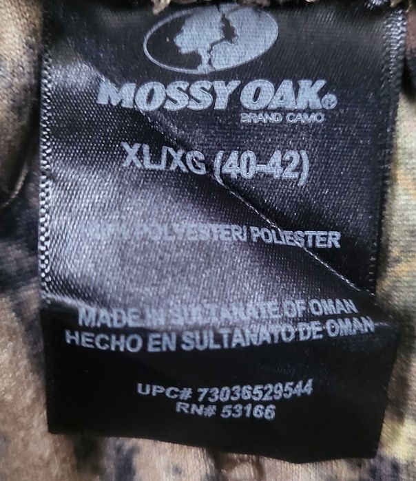 Флісові камуфляжні штани  Mossy Oak (XL)