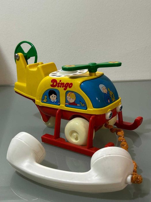 Brinquedo Vintage - Helicóptero Telefone