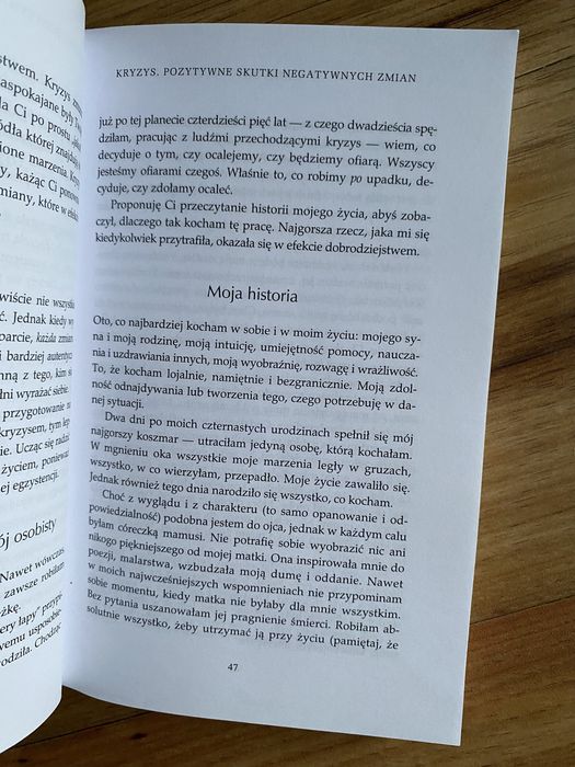 Kryzys. Pozytywne skutki negatywnych zmian