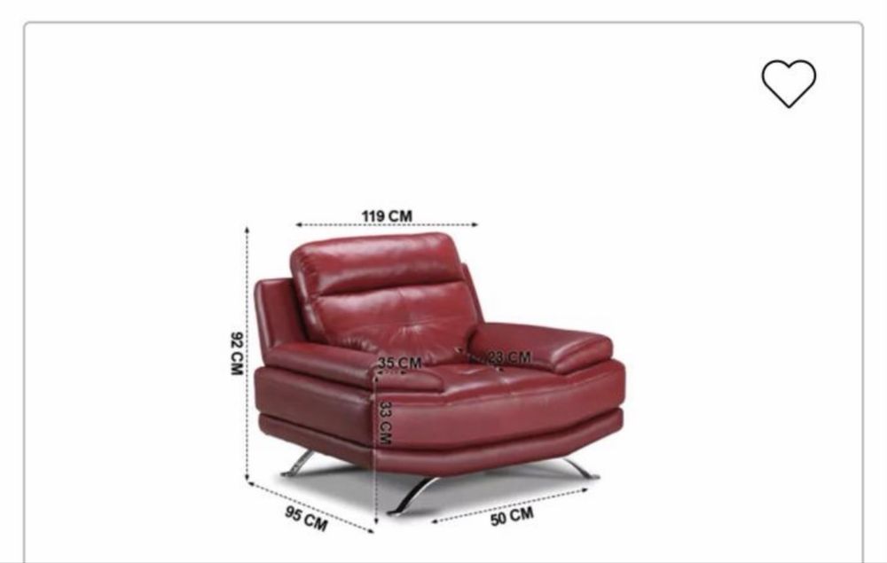 Conjunto sofas Pele (3L + 1L)