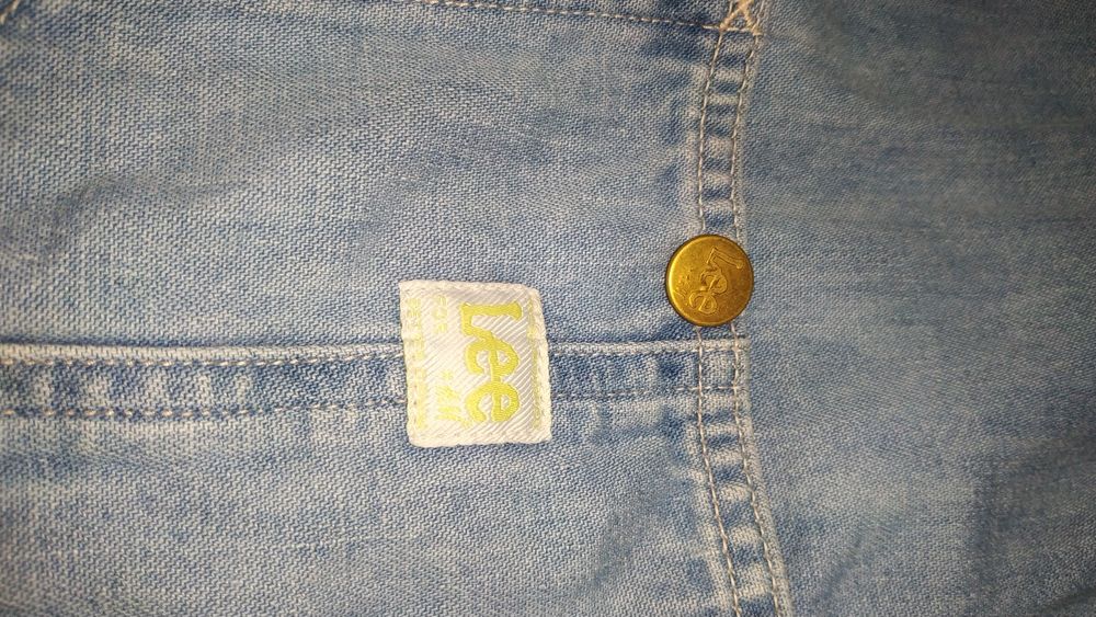 Джинсова рубашка Lee , H&M, розмір L