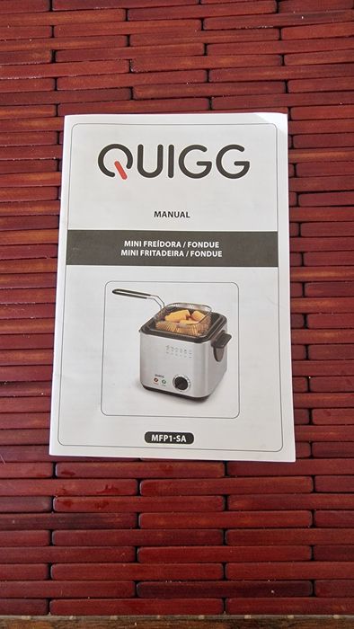 Mini fritadeira fondue
