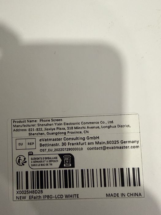 Ecra Iphone SE 2020 Branco